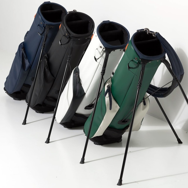 GOLF DIGEST ゴルフバッグ This new golf bag combines sleek style with maximum functionality
